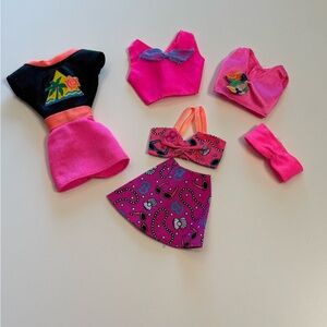 Barbie clothing bundle from the 90s Mix & Match outfits